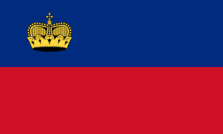 Bandeira: Liechtenstein