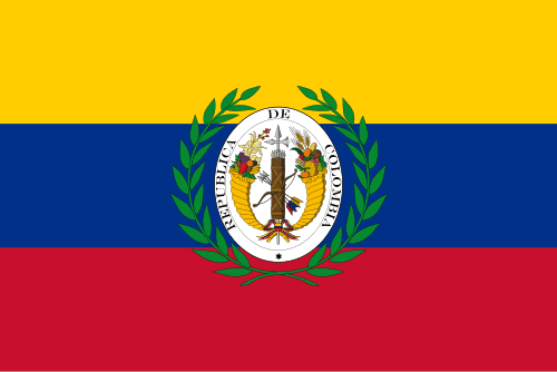 Bandeira: Grã-Colômbia