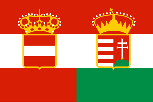 Bandeira: Império Austro-Húngaro