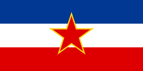 Bandeira: Iugoslávia de Tito