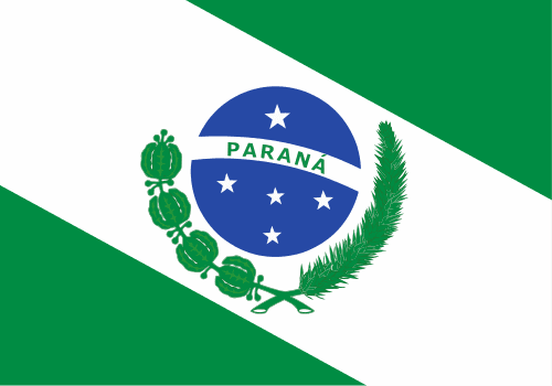 Bandeira: Paraná (Brasil)