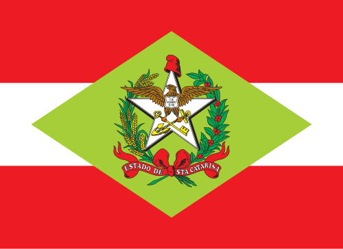 Bandeira: Santa Catarina (Brasil)