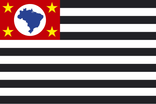 Bandeira: São Paulo (Brasil)