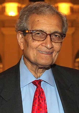 Retrato: Amartya Sen