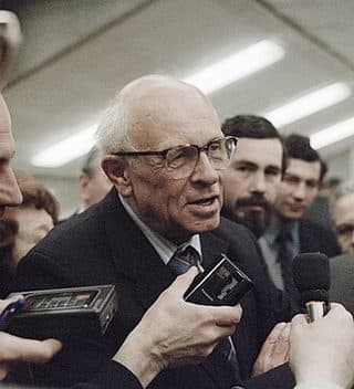 Retrato: Andrei Sakharov