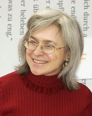 Retrato: Anna Politkovskaia