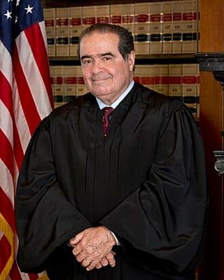 Retrato: Antonin Scalia