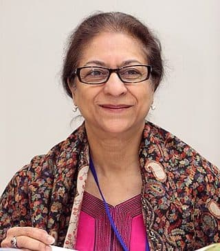 Retrato: Asma Jahangir