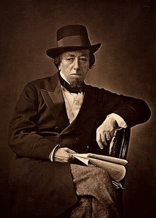 Retrato: Benjamin Disraeli