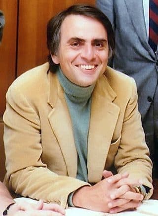 Retrato: Carl Sagan