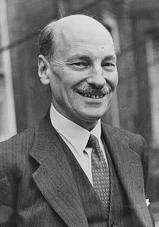 Retrato: Clement Attlee