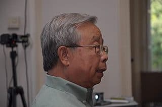 Retrato: Fang Lizhi