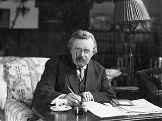 Retrato: G. K. Chesterton