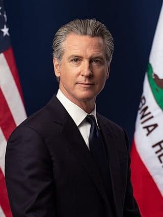 Retrato: Gavin Newsom