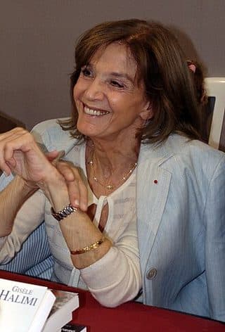 Retrato: Gisèle Halimi
