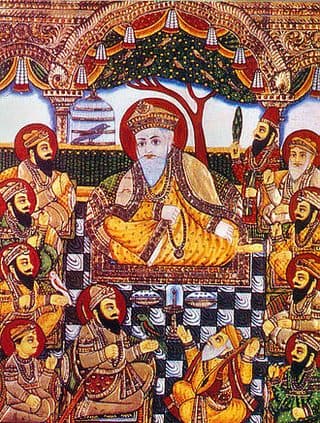 Retrato: Guru Nanak