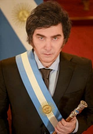 Retrato: Javier Milei