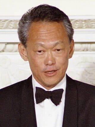 Retrato: Lee Kuan Yew