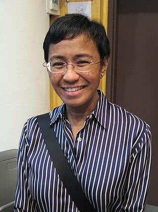 Retrato: Maria Ressa