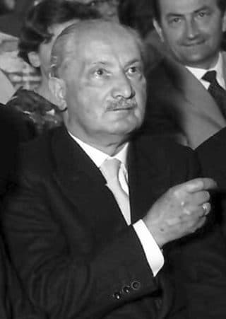 Retrato: Martin Heidegger