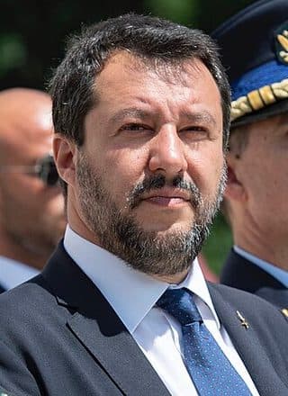 Retrato: Matteo Salvini