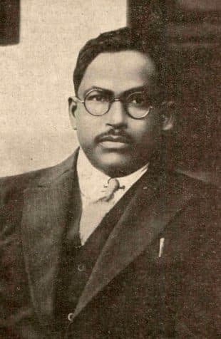 Retrato: Meghnad Saha