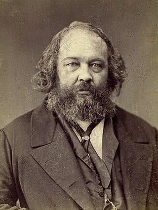 Retrato: Mikhail Bakunin