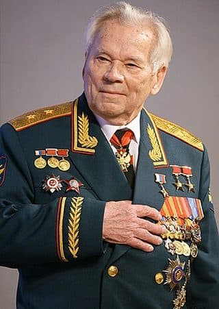 Retrato: Mikhail Kalashnikov