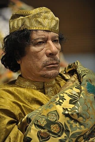 Retrato: Muammar Kadafi
