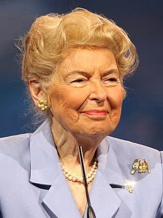 Retrato: Phyllis Schlafly
