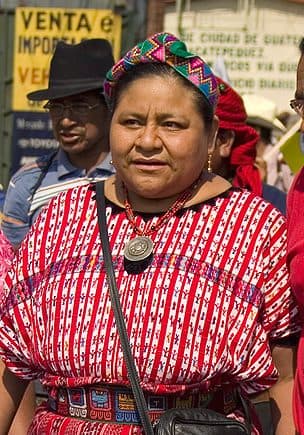 Retrato: Rigoberta Menchú