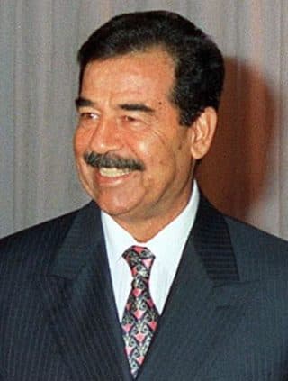 Retrato: Saddam Hussein