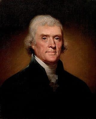 Retrato: Thomas Jefferson