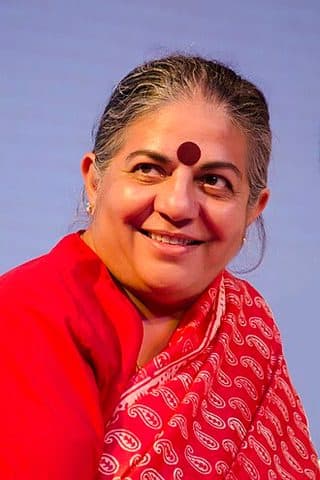 Retrato: Vandana Shiva