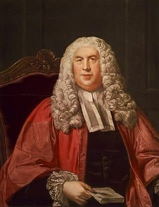 Retrato: William Blackstone