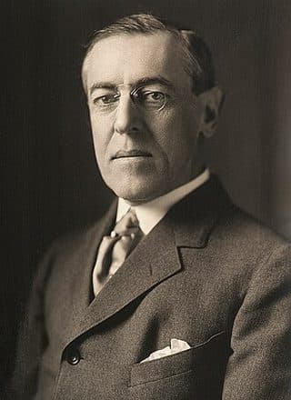 Retrato: Woodrow Wilson